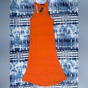 NWT $298 Polo Ralph Lauren Long Tank Top Maxi Dress size XL sunshine ☀️ daydream